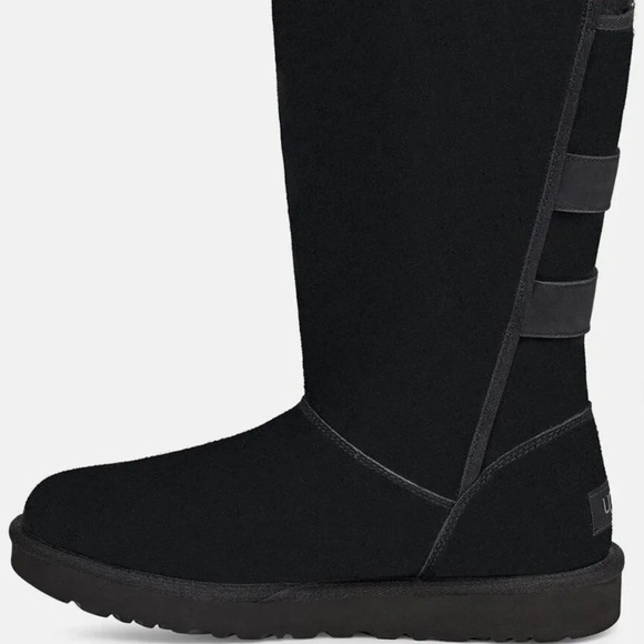 UGG Women's Aletheia Suede Boot in Black.  Sz: 5 - Picture 2 of 9